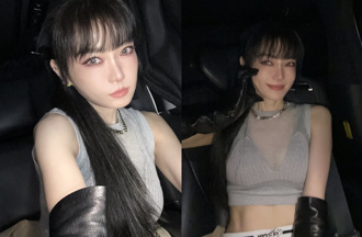 謝金燕薄紗露Bra放送馬甲線 半百倒數秀精實身材網看傻