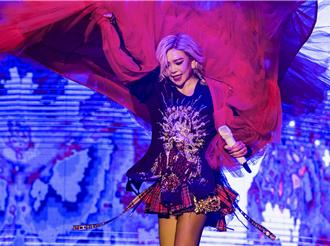 獨／張惠妹一夫當關破大巨蛋倒數 男友Sam「全勤」力挺