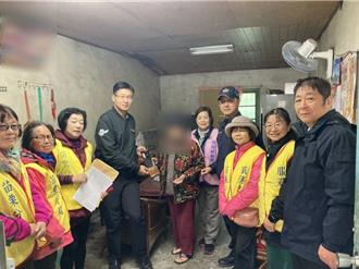 欣沺無毒檸檬團隊捐贈發熱衣  與苗警攜手「寒冬送暖」助弱勢
