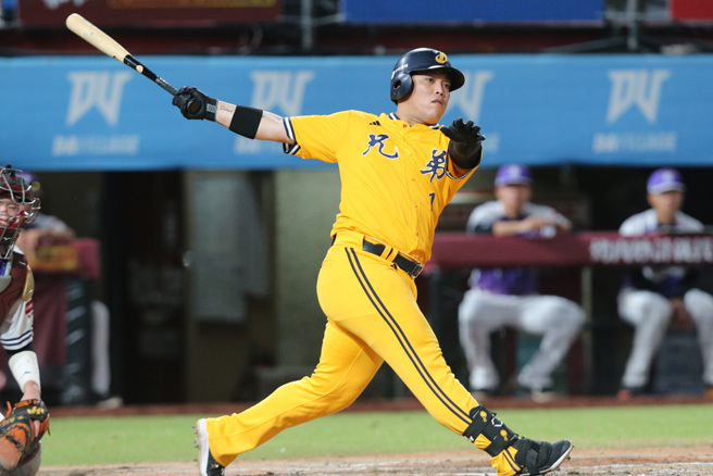 「炸裂」陳子豪確定離開中信兄弟，新球季轉戰味全龍。（資料照）