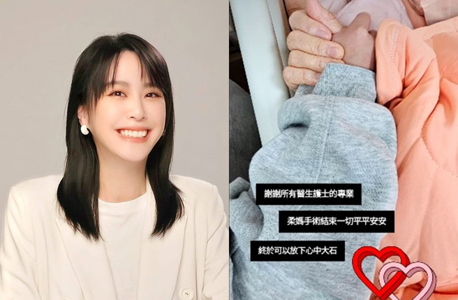 黄小柔照常更新脸书，更新大头贴、还突PO出病床照。（图／翻摄自黄小柔脸书）