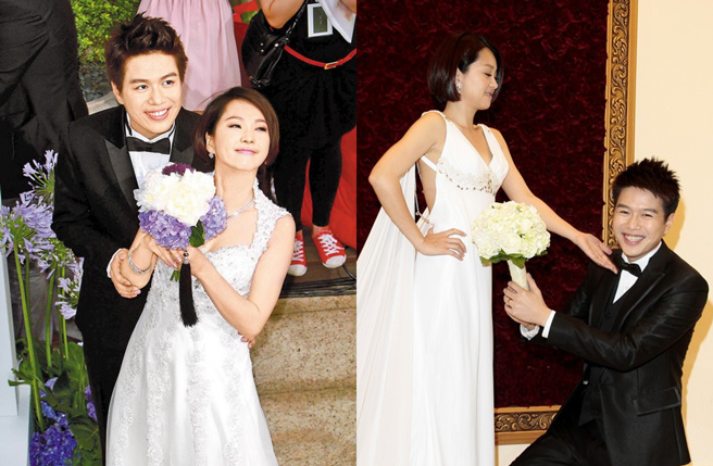 六月、李易2011年舉辦基督教儀式婚禮。（圖／本報資料照片）