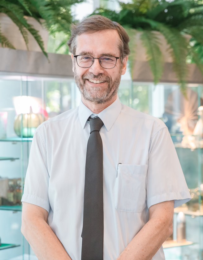 白台瑞荣获杰出科技贡献奖。（北医大提供）