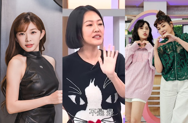 黄小柔、Vicky和林襄、林颖乐的风波，源自于在《小姐不熙娣》爆料出外景被占位还不礼貌。（图／翻摄自ninalin1231（左图）、huang_roro（右图） Instagram、小姐不熙娣 Youtube）