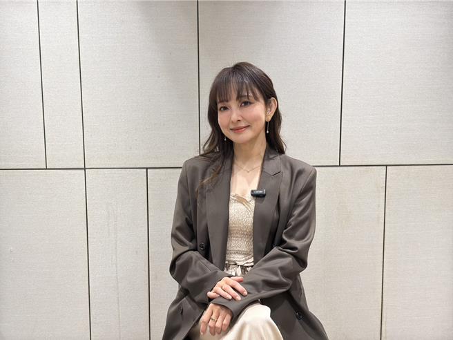 爱纱今出席活动，气色、状态相当好。（池宗玲摄）