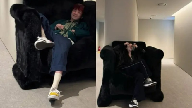 网疑韩韶禧跟GD在IG偷放闪，双方经纪公司皆否认传闻。（图／翻摄自xxxibgdrgn IG、xeesoxee IG）