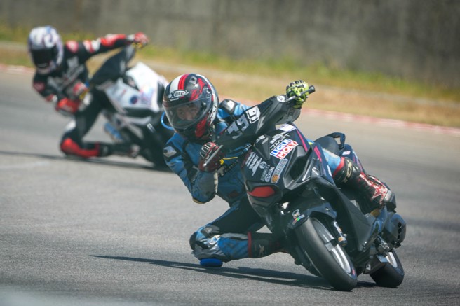 KYMCO RTS R惊艳TSS超级摩托车联赛。（光阳提供）