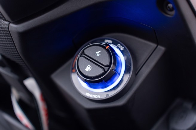 KEYLESS感应式钥匙系统。（吴松翰摄）