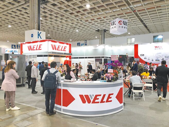 崴立持续投入研发创新参加国际大型工具机展抢单。图／庄富安