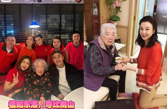 林建岳母百岁生日 网讚「活够久把儿子女友都熬走」谢玲玲回应了