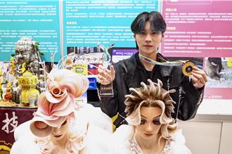 全台首位！萬能科大學生奪美髮美容世界金牌