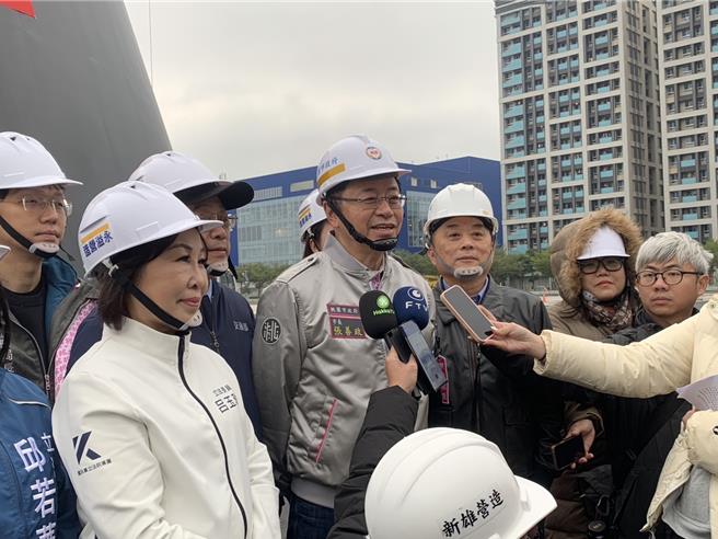 《财政收支划分法》修正案，行政院长卓荣泰21日表示，未来行政院恐财库虚空，若遇天灾地方需自行去面对。桃园市长张善政今受访时回应，救灾是全台湾、全国一体，不分蓝绿。（廖姮玥摄）