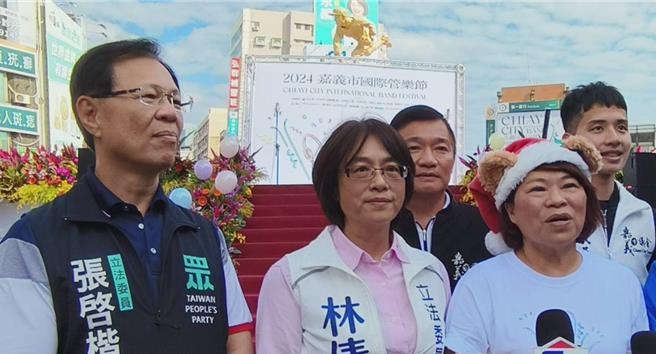 财划法修法通过，嘉义市长黄敏惠21日呼吁中央政策由中央买单。（廖素慧摄）