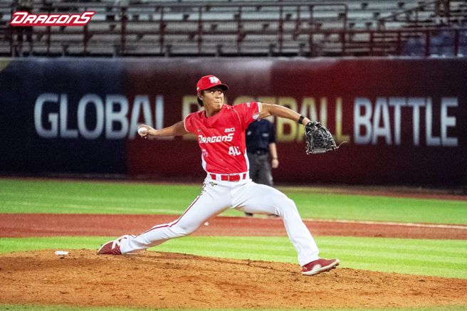 味全龙投手吕咏臻。（资料照，味全龙提供）