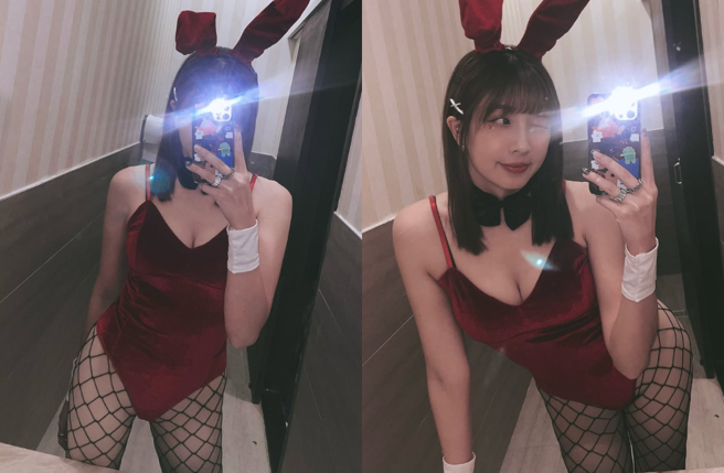 Uni Girls队长Yuki睽违许久秀出福利养眼照。（图／IG@yukiii_min）