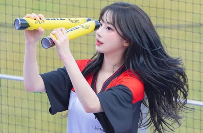 李珠珢IG最新动态，公开收到起亚虎应援礼物。（图／翻摄自李珠珢 IG）