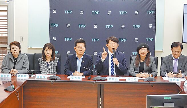 柯文哲具状声请将辞去民眾党党主席，未来谁接班引发关注。图为民眾党立委。（本报资料照片）