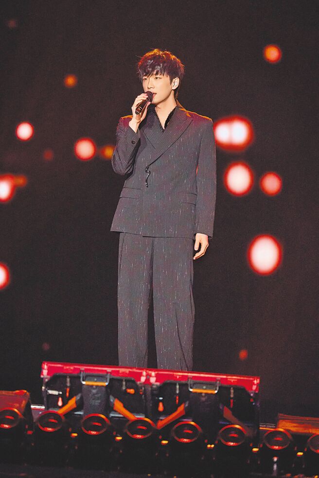 曹楊日前擔任周杰倫演唱會嘉賓，演出大獲好評。（杰威爾音樂提供）