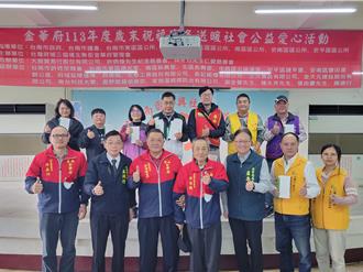 台南金華府連12年歲末助弱勢 今年80大壽的他已捐1200萬