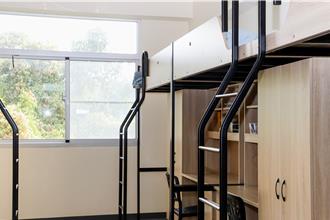 嘉縣竹崎高中宿舍耗時2年興建 今啟用可容納110名學生