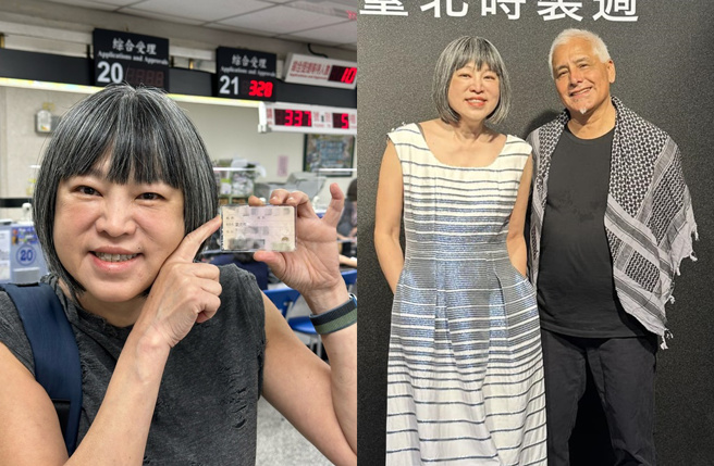 范琪斐和美籍墨西哥裔丈夫「萝卜头」，结束近20年异国婚姻。（图／翻摄自范琪斐的美国时间脸书）