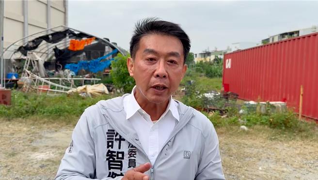 民进党立委许智杰。（许智杰办公室提供／杨亚璇台北传真）