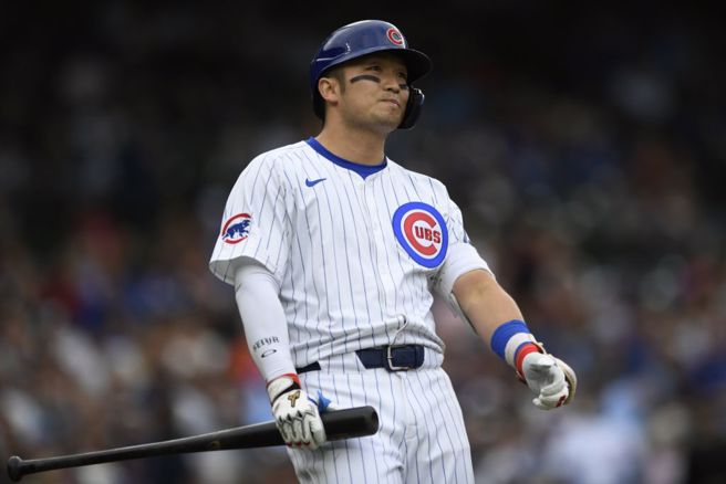 小熊外野手铃木诚也。（美联社资料照）