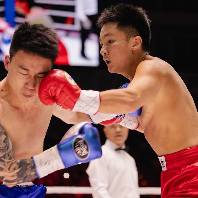 锺培生和Toyz是上届《拳上》对决组合，也为当时创下大量话题。（图／锺培生IG）