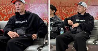 直擊／41歲球星王信凱搭機離開台灣 「受NBA邀請」美夢成真