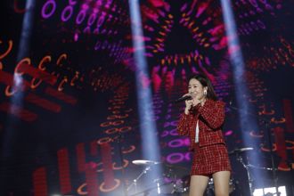 2024苗栗音樂佳餚耶誕城《台嗨！耶誕夜》許富凱向蕙玲接力開唱 粉絲包車追星