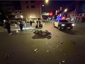 撞到左轉小貨車 19歲機車騎士傷重命危