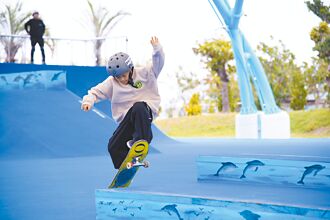 砸1.24億優化 花蓮極限運動場 海洋風頂棚吸客