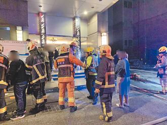 中和商旅凌晨火警 幸無傷亡