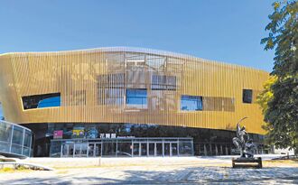 后里花舞館外空間 地方促活化