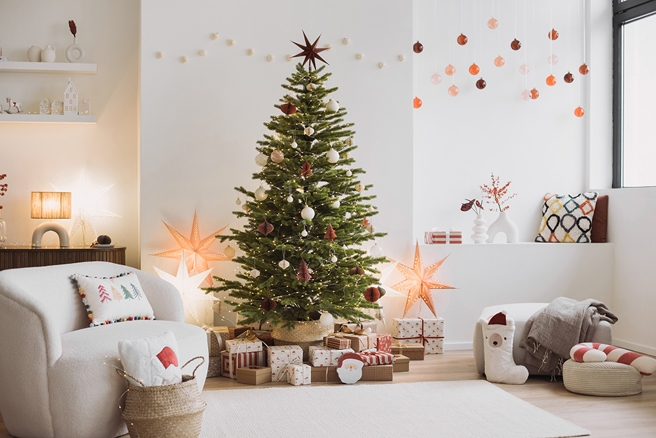 澳洲一个家庭布置耶诞树时没注意到有毒蜘蛛藏在里面，险些导致2岁儿丧命。（示意图：Shutterstock／达志）