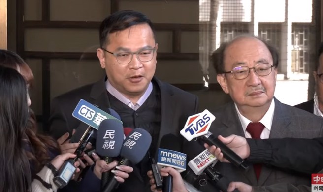 民進黨立委王義川。（取自直播）