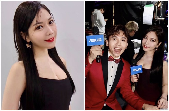 蔡尚桦再度担任华硕尾牙主持人。（图／gladys.tsai  Instagram）