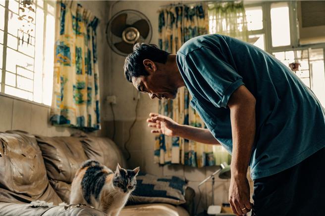 导演翁子光不忍片中爸爸孤单一人，将猫写进剧本里。（图／甲上娱乐提供）