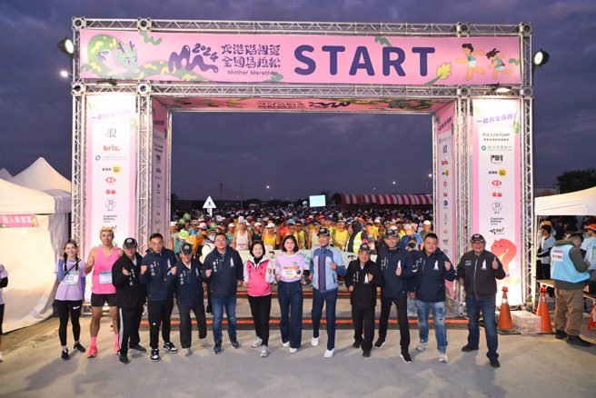 北港媽祖盃全國馬拉松22日美滿落幕。(主辦單元供給)