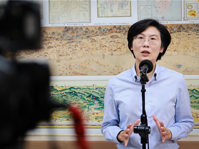 民进党立法委员林岱桦。（林岱桦办公室提供／杨亚璇台北传真）