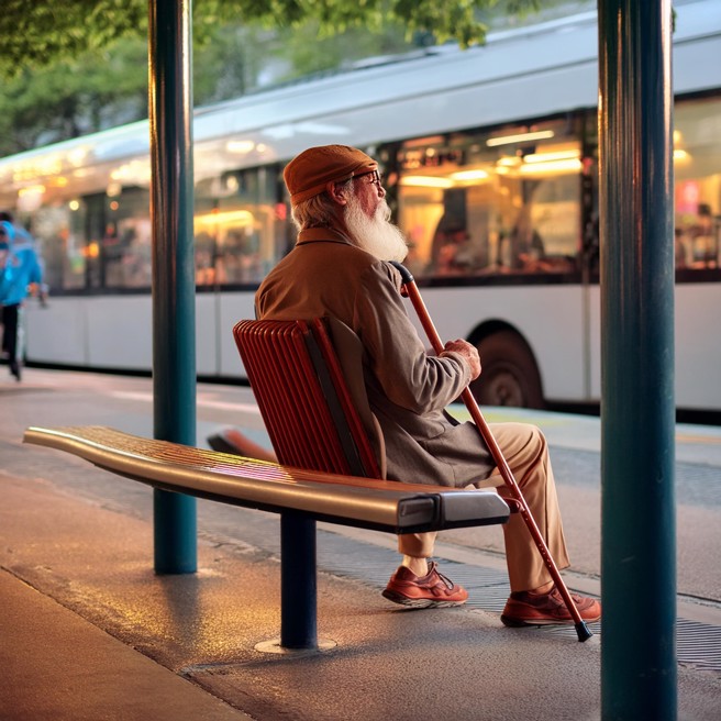 銀髮族腿部周邊血管會因功能低下，血流循環不良，造成行動不便。（示意圖，太陽星提供） 