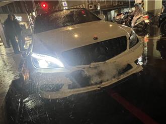 桃園賓士4小時衝撞2次「18車遭殃」  警查肇事原因