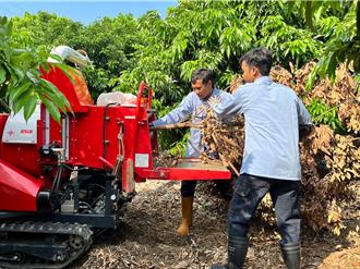 影》果樹修剪不再煩惱！高雄推機械團 輕鬆解決廢枝問題