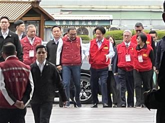 賴清德視察新北市防災協作中心 肯定侯友宜領導