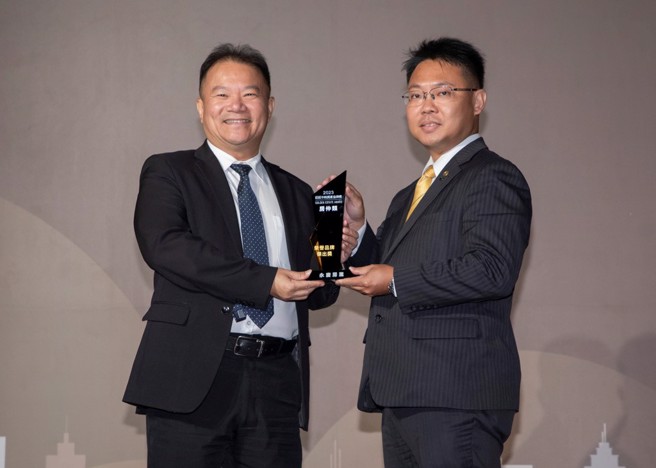永庆房屋连续3年获旺旺中时房产金牌奖的肯定。(中时新闻网摄)