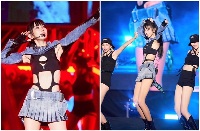 谢金燕洞洞装造型遭嘲讽「不知羞耻」。（图／台东县政府提供）