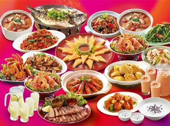 年末聚餐推荐－瓦城10人欢聚盛宴，推荐价9080元。（新光三越提供）