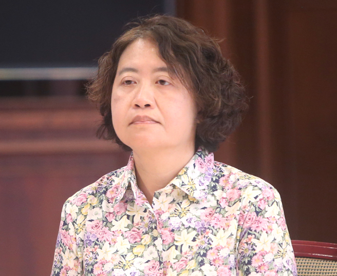 大法官被提名人刘静怡。（中时资料照，赵双杰摄）
