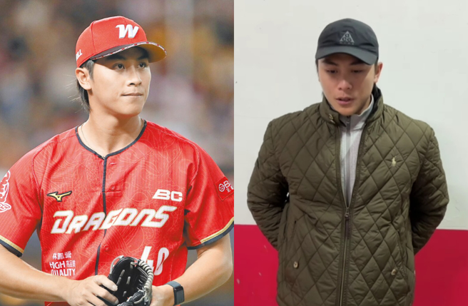 吕咏臻24日释出感性告白片，正式向味全龙球迷道别。（图／中时资料照、味全龙官方IG）