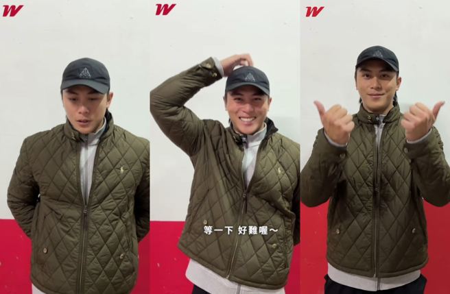 吕咏臻一度哽咽，强忍着情绪和大家感性告白。（图／味全龙官方IG）